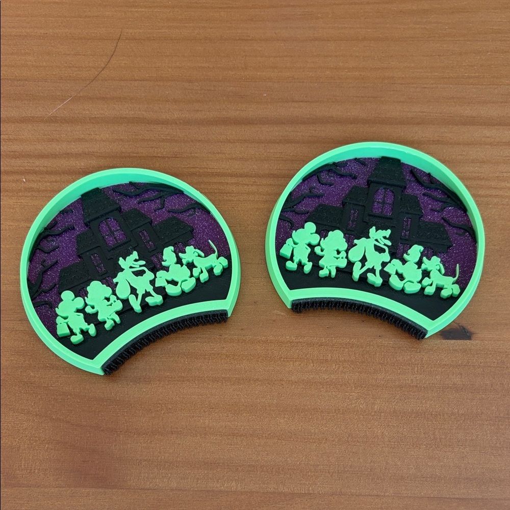 Disney Fab 5 Halloween Hair Factory 55 interchangeable ears system ears